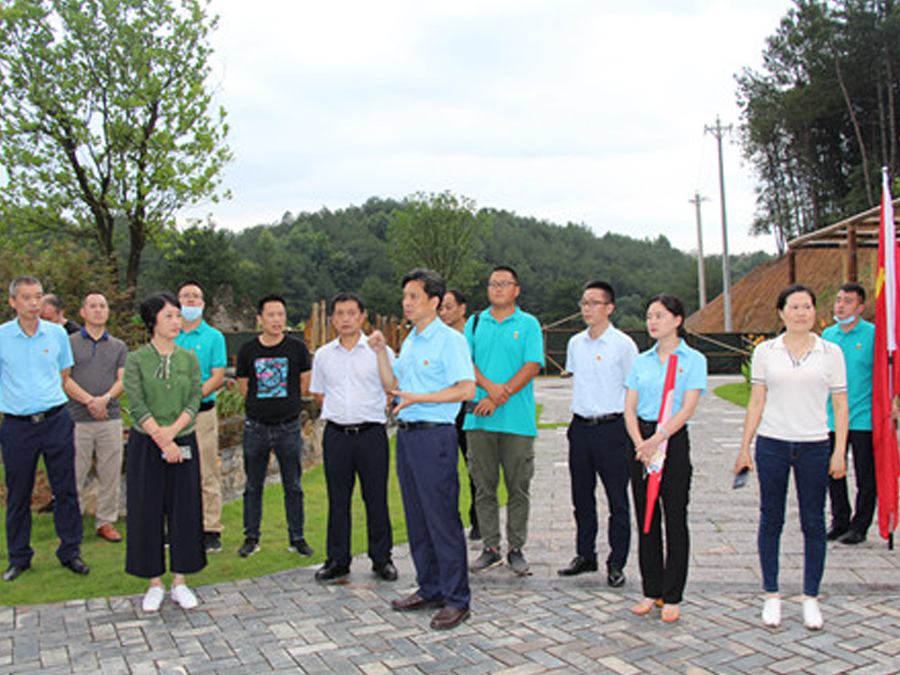 鄂旅投咸寧集團(tuán)與九宮山管委會(huì)聯(lián)合組織黨建調(diào)研活動(dòng)，助力鄉(xiāng)村振興發(fā)展